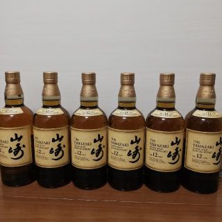 サントリー(サントリー)のサントリー　山崎　12年　700ml　６本セット　新品未開栓品(その他)