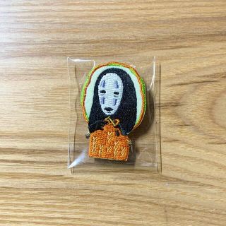 ジブリ(ジブリ)のカオナシ 刺繍ブローチ(キャラクターグッズ)