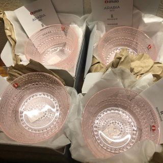 イッタラ(iittala)の★イッタラ★カステヘルミ★レア★ペールピンクボウル★(食器)