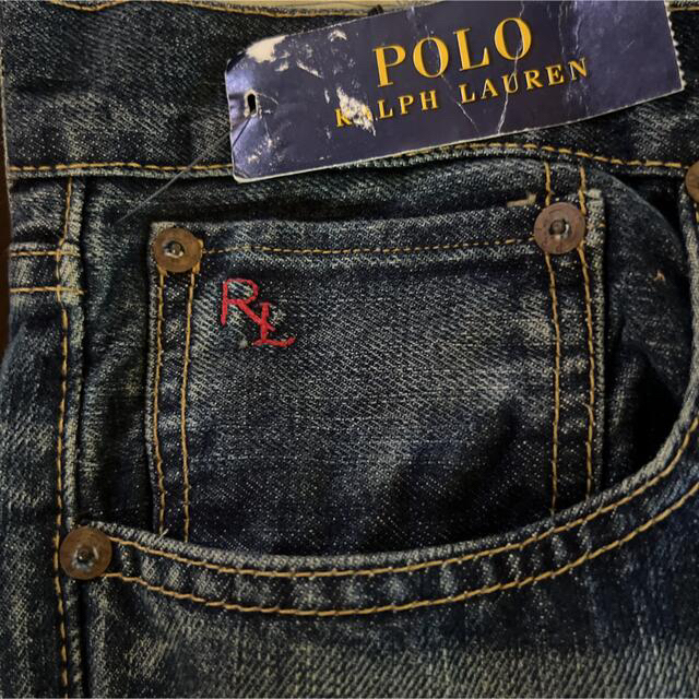 POLO RALPH LAUREN(ポロラルフローレン)の☆新品未使用☆ Polo Ralph Lauren スリムストレート デニム メンズのパンツ(デニム/ジーンズ)の商品写真