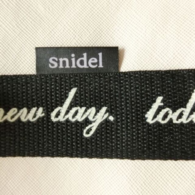 SNIDEL(スナイデル)の未使用!付録 スナイデルミニトートバッグ レディースのバッグ(トートバッグ)の商品写真