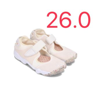 ナイキ(NIKE)のNIKE ナイキ AIR RIFT エアリフト BEIGE ベージュ 26(スニーカー)