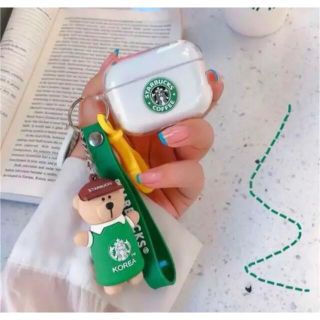 スターバックスコーヒー(Starbucks Coffee)のエアーポッズプロ Airpods pro ケース　スタバ(ヘッドフォン/イヤフォン)