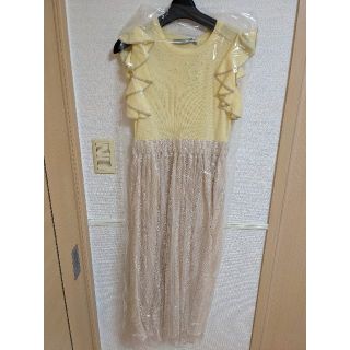 メゾンドフルール(Maison de FLEUR)の【最終】Petite Robe canone★試着のみ★雨に唄えばワンピース(ロングワンピース/マキシワンピース)