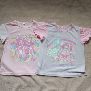 バンダイ(BANDAI)の120    プリキュア   Tシャツ    2枚セット(Tシャツ/カットソー)