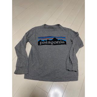 パタゴニア(patagonia)のパタゴニアキッズ　XS（5〜6）ロンTのみ(Tシャツ/カットソー)