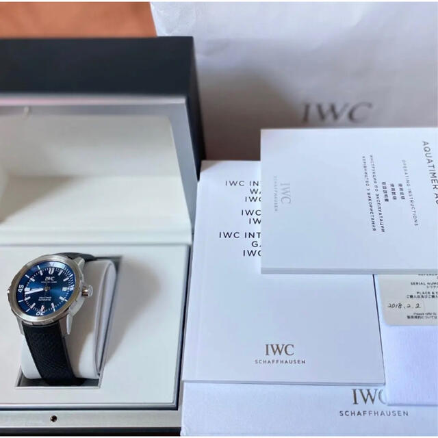 IWC アクアタイマー 美品 IW329005 ジャック イヴ クストー 136500円 メンズ 時計 腕時計(アナログ) 