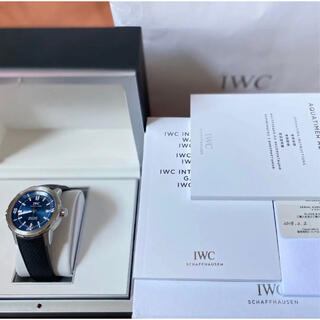 インターナショナルウォッチカンパニー(IWC)のIWC アクアタイマー  美品　IW329005 ジャック　イヴ　クストー(腕時計(アナログ))
