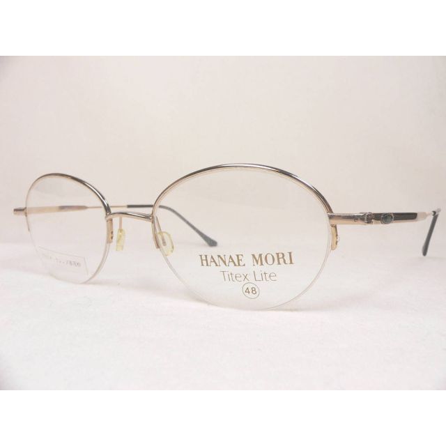 HANAE MORI(ハナエモリ)のHANAE MORI / Nikon ヴィンテージ 眼鏡 フレーム ナイロール レディースのファッション小物(サングラス/メガネ)の商品写真