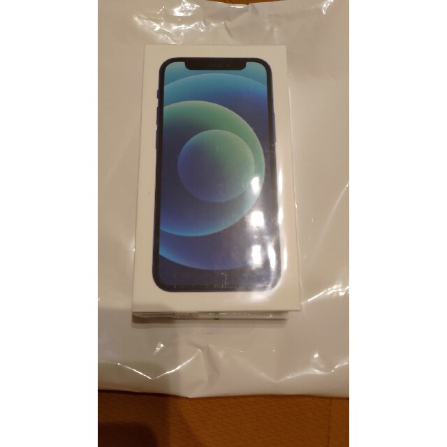 未使用品　iPhone 12 mini 128GB ブルースマートフォン本体