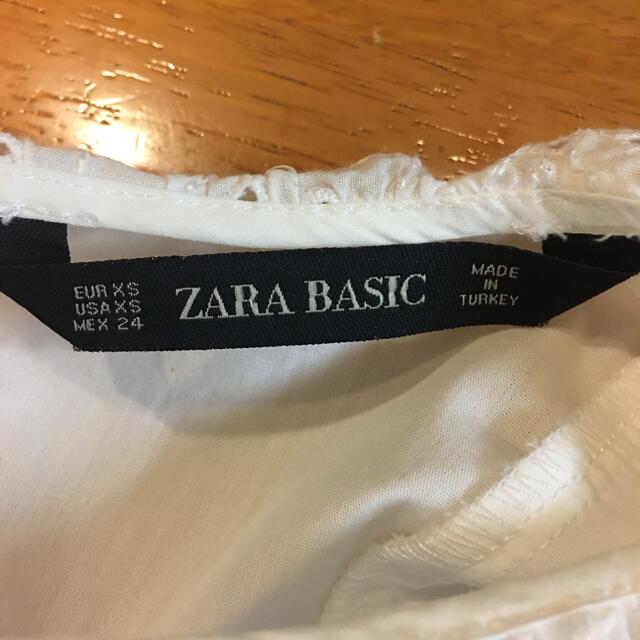 ZARA(ザラ)のZARA  コットンのブラウス レディースのトップス(シャツ/ブラウス(長袖/七分))の商品写真