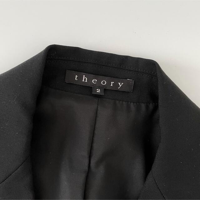 theory セオリー テーラードジャケット ブラックフォーマル スーツ 黒 2