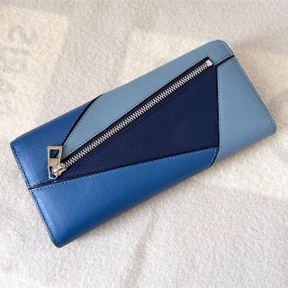ロエベ クラシック パズル ロングウォレット 長財布 フラップ 超美品