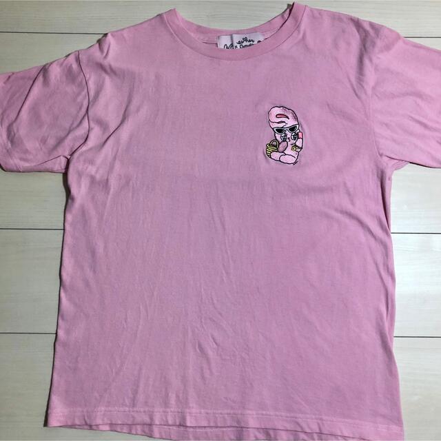 WC×エスターキムコラボシャツ ピンク