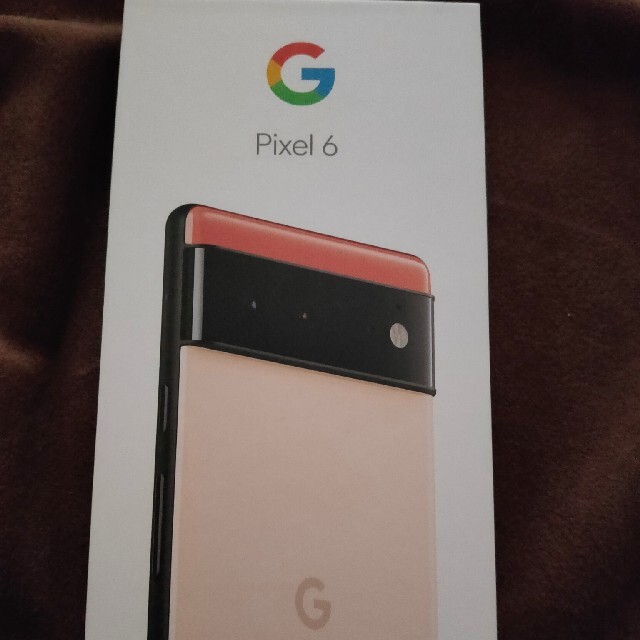 未使用 Google pixel 6 128GB ピクセル6 コーラル