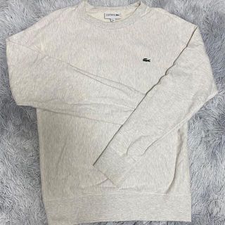 ラコステ(LACOSTE)のラコステ　トレーナー　スウェット　長袖　白　オフホワイト(トレーナー/スウェット)