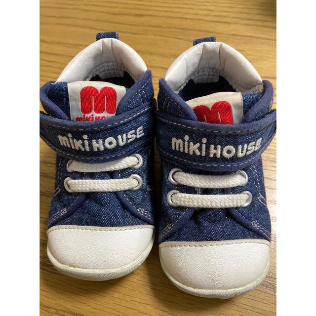 mikihouse(ミキハウス)のミキハウス　12.5センチ キッズ/ベビー/マタニティのキッズ靴/シューズ(15cm~)(スニーカー)の商品写真