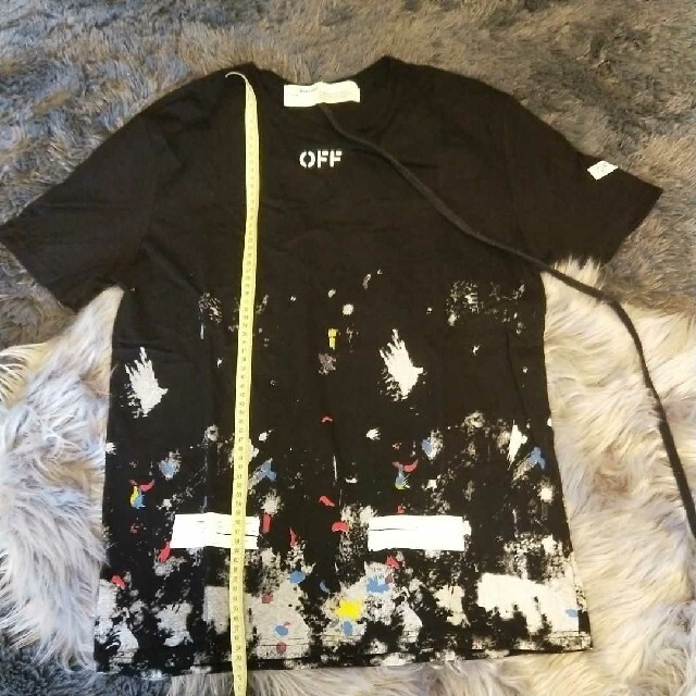 Off-White　Tshirt　ペイント