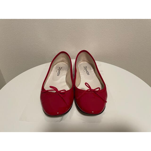 repetto(レペット)のrepetto レペット　バレエシューズ 赤 レディースの靴/シューズ(バレエシューズ)の商品写真