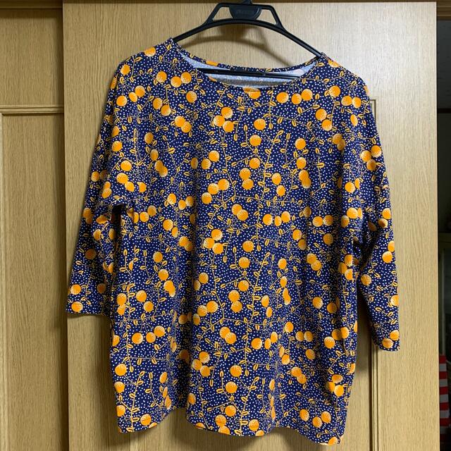 marimekko(マリメッコ)のmarimekko マリメッコ　カットソー レディースのトップス(カットソー(長袖/七分))の商品写真