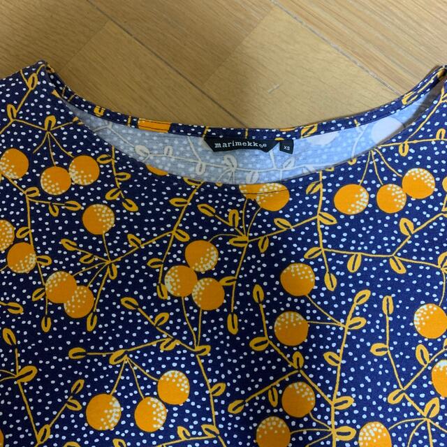 marimekko(マリメッコ)のmarimekko マリメッコ　カットソー レディースのトップス(カットソー(長袖/七分))の商品写真