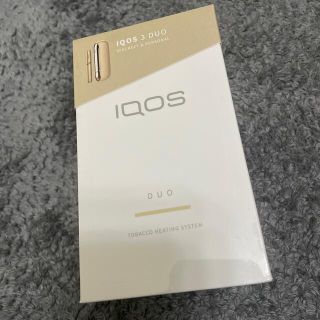 アイコス(IQOS)の新品 未開封 iQOS 3 DUO ブリリアントゴールド iqos 3 duo(その他)