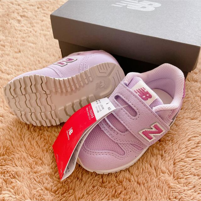 New Balance(ニューバランス)の13.5 新品　ニューバランス　スニーカー　373 ライラック　パープル　キッズ キッズ/ベビー/マタニティのベビー靴/シューズ(~14cm)(スニーカー)の商品写真