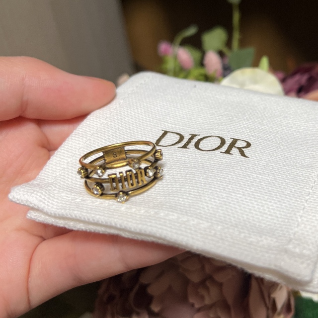 Dior(ディオール)のdiorディオール　リング　指輪　 レディースのアクセサリー(リング(指輪))の商品写真