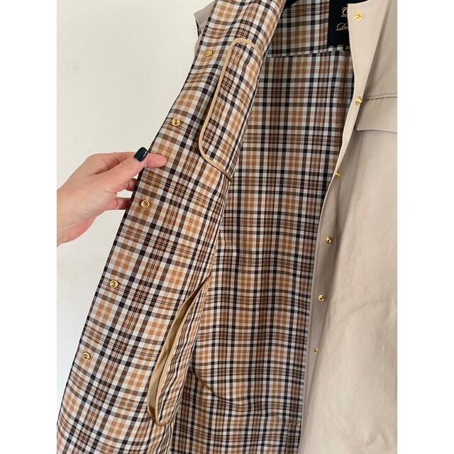 Drawerドゥロワー コットンナイロンケヌキノーカラージレ サイズ38