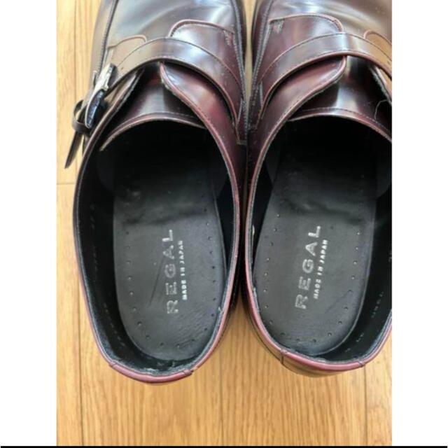 REGAL(リーガル)の【りんくる様専用】REGAL モンクストラップ　27cm メンズの靴/シューズ(ドレス/ビジネス)の商品写真