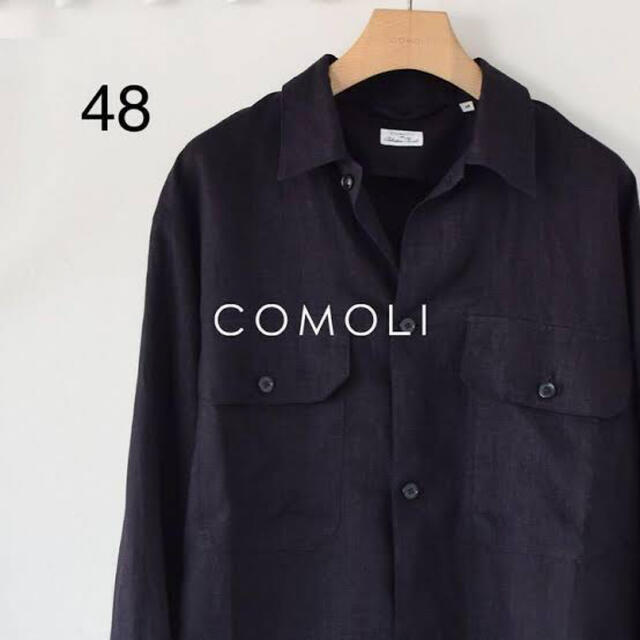 最高の品質 - COMOLI comoli Piccolo Salvatore 22ssリネンcpoシャツ