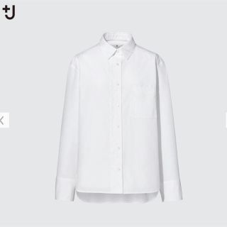 ユニクロ(UNIQLO)のUNIQLO スーピマコットンシャツ（長袖）XL(シャツ/ブラウス(長袖/七分))