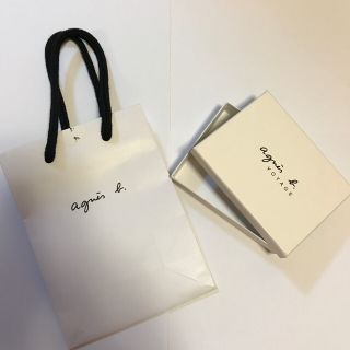 アニエスベー(agnes b.)のアニエス・ベー👛ショップ袋&空き箱セット(ショップ袋)