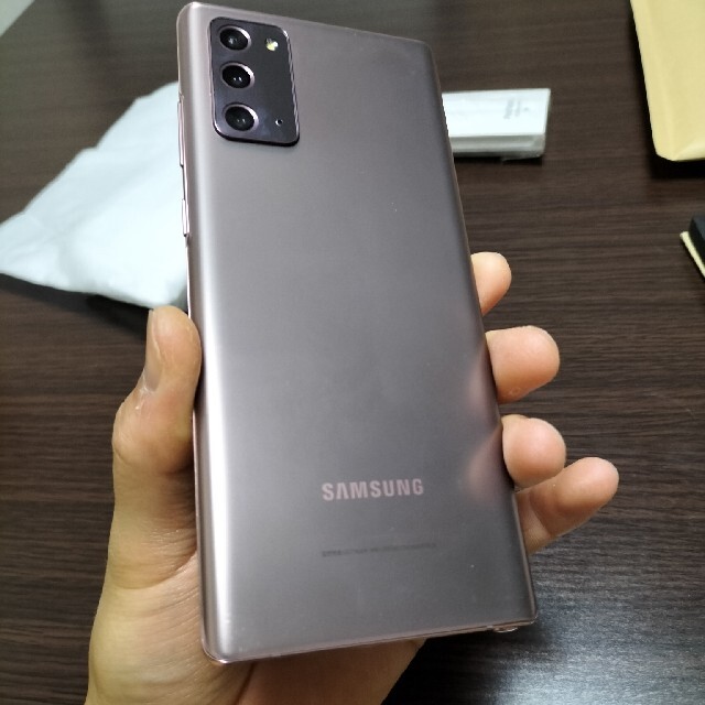 GALAXY　note20 SIMフリー　残債なし　美品　256GB