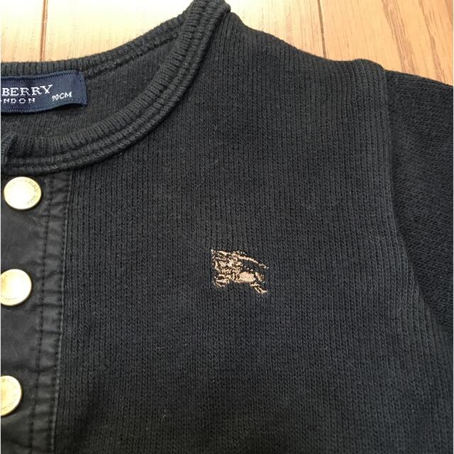 BURBERRY(バーバリー)のバーバリー(BURBERRY) 長袖 トレーナー 90cm キッズ/ベビー/マタニティのキッズ服男の子用(90cm~)(ニット)の商品写真