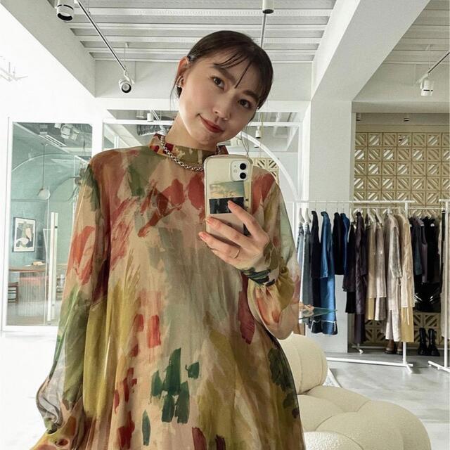 SALE／102%OFF】AMERI ワンピース UND WILLOW PAINT DRESS ロング