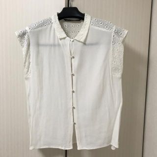 ザラ(ZARA)のZARA レースブラウス(シャツ/ブラウス(半袖/袖なし))