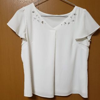 プロポーションボディドレッシング(PROPORTION BODY DRESSING)のプロポーションボディドレッシング ビジューブラウス(シャツ/ブラウス(半袖/袖なし))