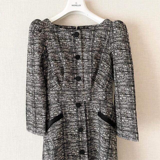 Her lip to - 【完売品♡】herlipto Classic Tweed Midi Dressの通販