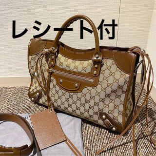 グッチ(Gucci)のグッチ　バレンシアガ クラシック シティー スモール ハンドバッグ(トートバッグ)