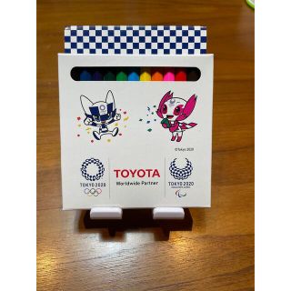 トヨタ(トヨタ)のTOKYO2020 オリンピック パラリンピック 色鉛筆(記念品/関連グッズ)