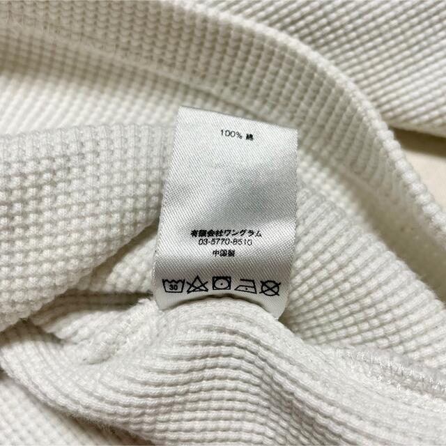 XL シュプリーム アーチロゴ サーマル ホワイト Tシャツ ロンT - T