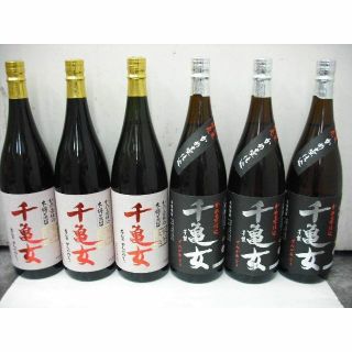 【若潮酒造】 千亀女（いも焼酎） １．８Ｌ ２種 ６本セット