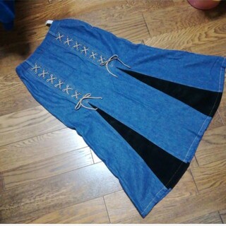ヒロミチナカノ(HIROMICHI NAKANO)のデニムスカート　キッズ160cm　ヒロミチナカノ(スカート)