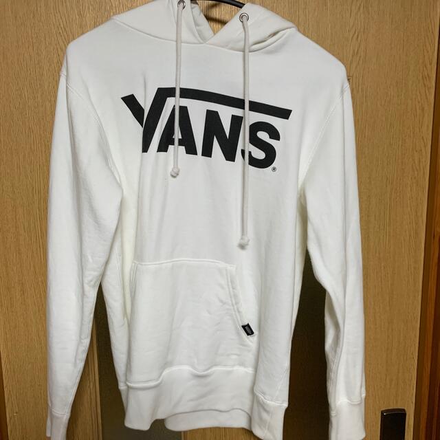 VANS(ヴァンズ)のvans パーカー 白 ホワイト メンズのトップス(パーカー)の商品写真