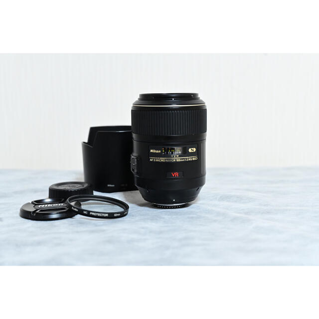 定番 AF-S micro Nikkor 美品 - Nikon 105mm VR ED f2.8G レンズ(単焦点)