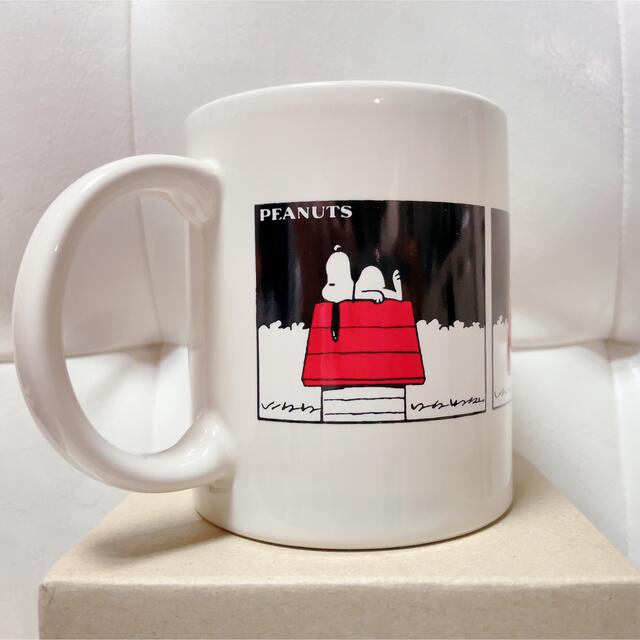 SNOOPY(スヌーピー)の【新品】スヌーピーミュージアム　マグカップ　snoopy peanuts インテリア/住まい/日用品のキッチン/食器(グラス/カップ)の商品写真