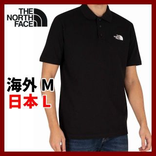 ザノースフェイス(THE NORTH FACE)のノースフェイス 半袖 ポロシャツ CALPINE POLO 黒 Mサイズ(ポロシャツ)