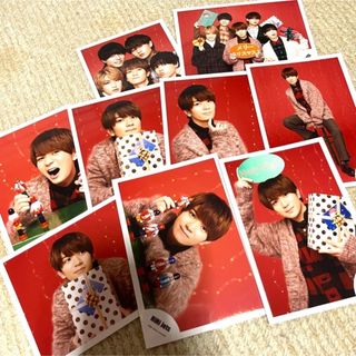 ジャニーズジュニア(ジャニーズJr.)のHiHi Jets 髙橋優斗 公式写真 グリーティングフォト クリスマス 正月(アイドルグッズ)