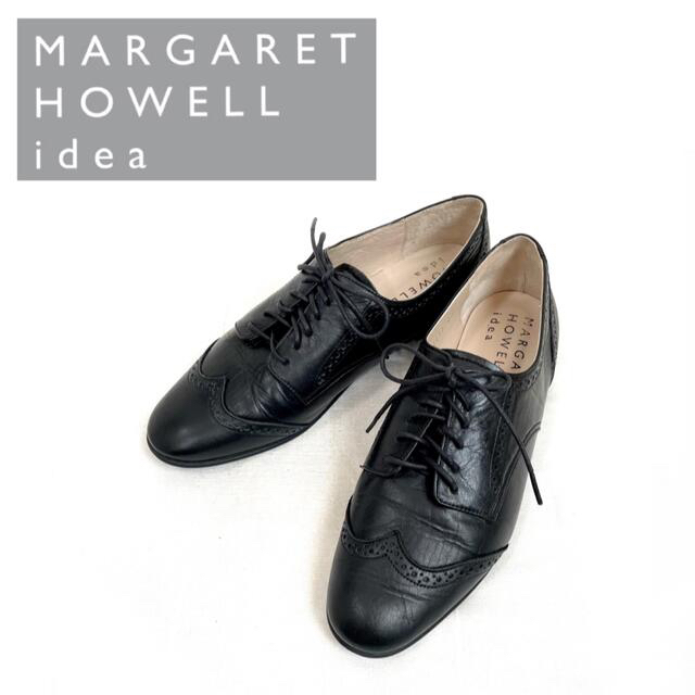 MARGARET HOWELL idea  ウィングチップレースアップシューズ